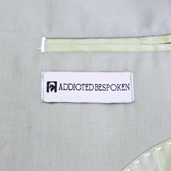 Addicted Bespoken Floral Embroidered Statement Blazer Men’s M - Picture 4 of 14